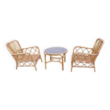 Vintage rattan garden furniture