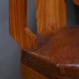 Set of 6 Rosewood Armchairs, Art Deco – 1910