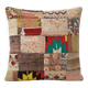 Vintage kilim cushion cover 48x51 cm
