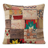 Housse de coussin kilim vintage 48x51 cm