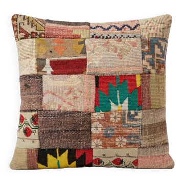 Vintage kilim cushion cover 48x51 cm