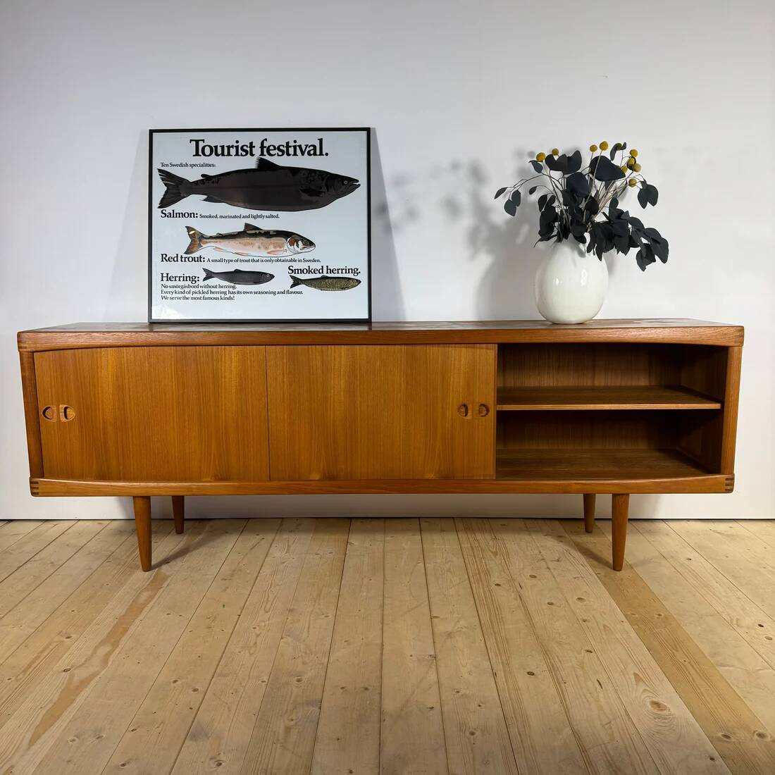 Vintage buffet by H.W. Klein for Bramin in teak – Danish design from the 1960s.