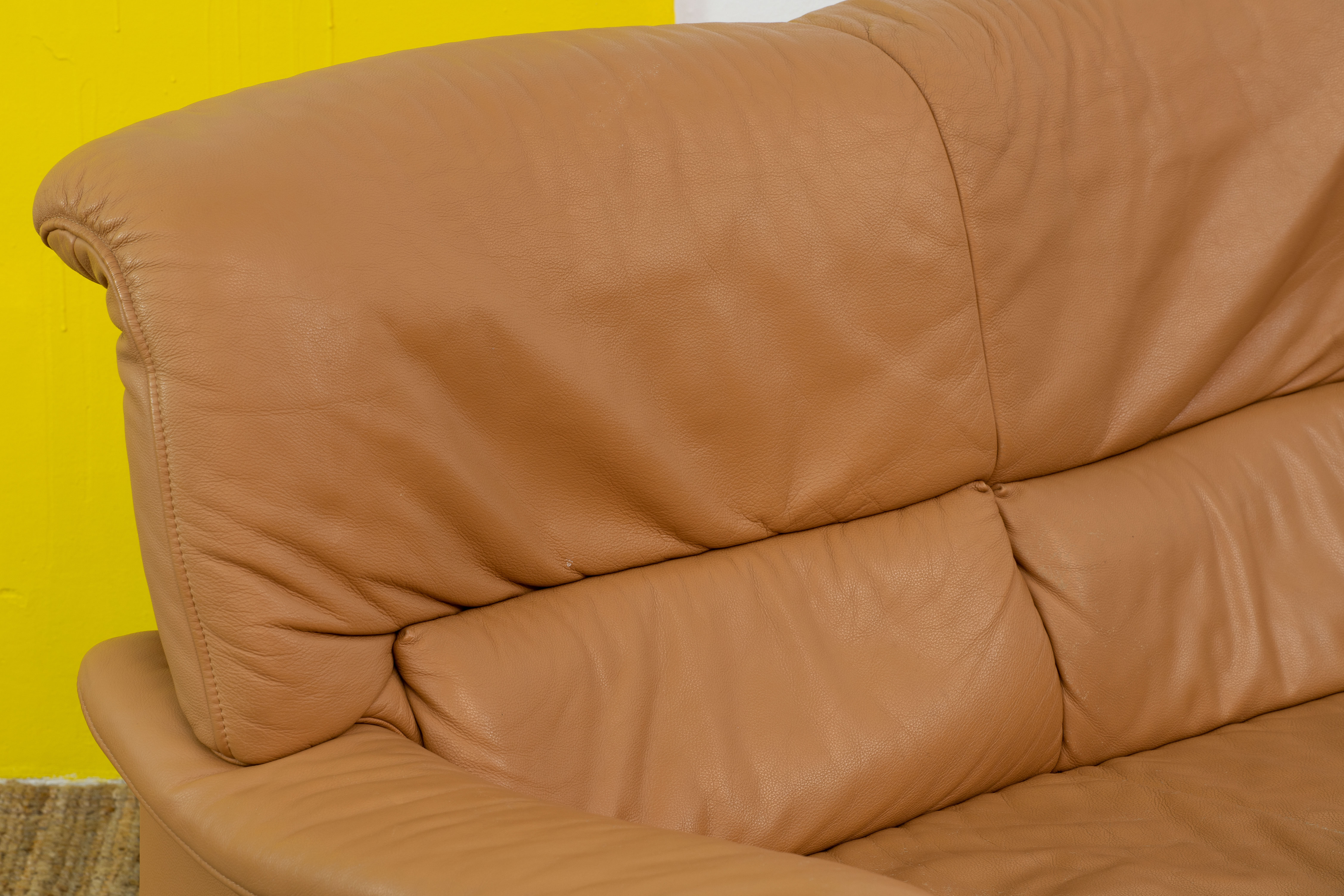 Vintage leather armchair