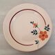 Flat earthenware plates Moulin des Loups Saint Amand Model Amélie Vintage