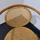 Vintage bentwood swivel chair.