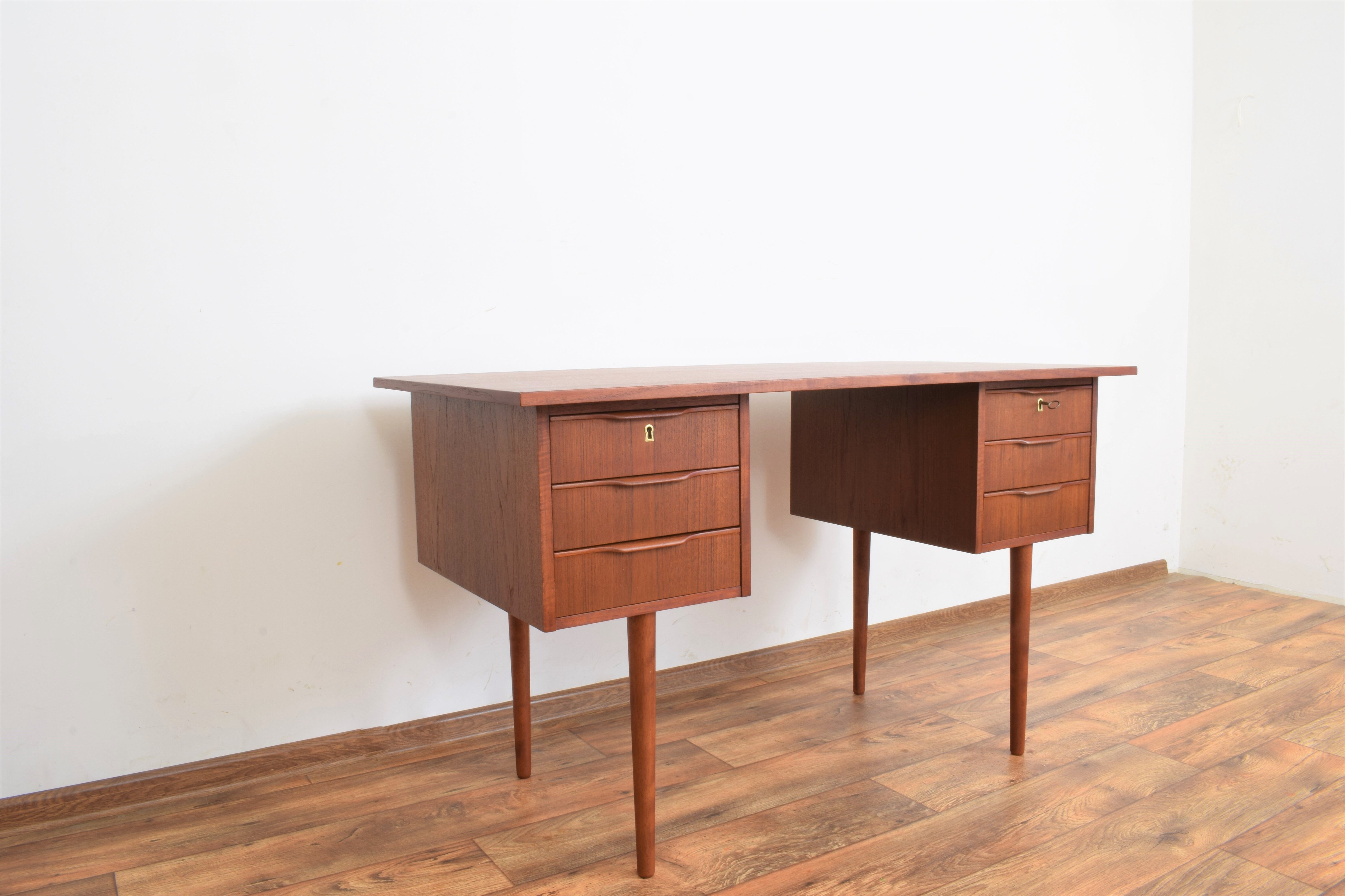 Teak danish desk