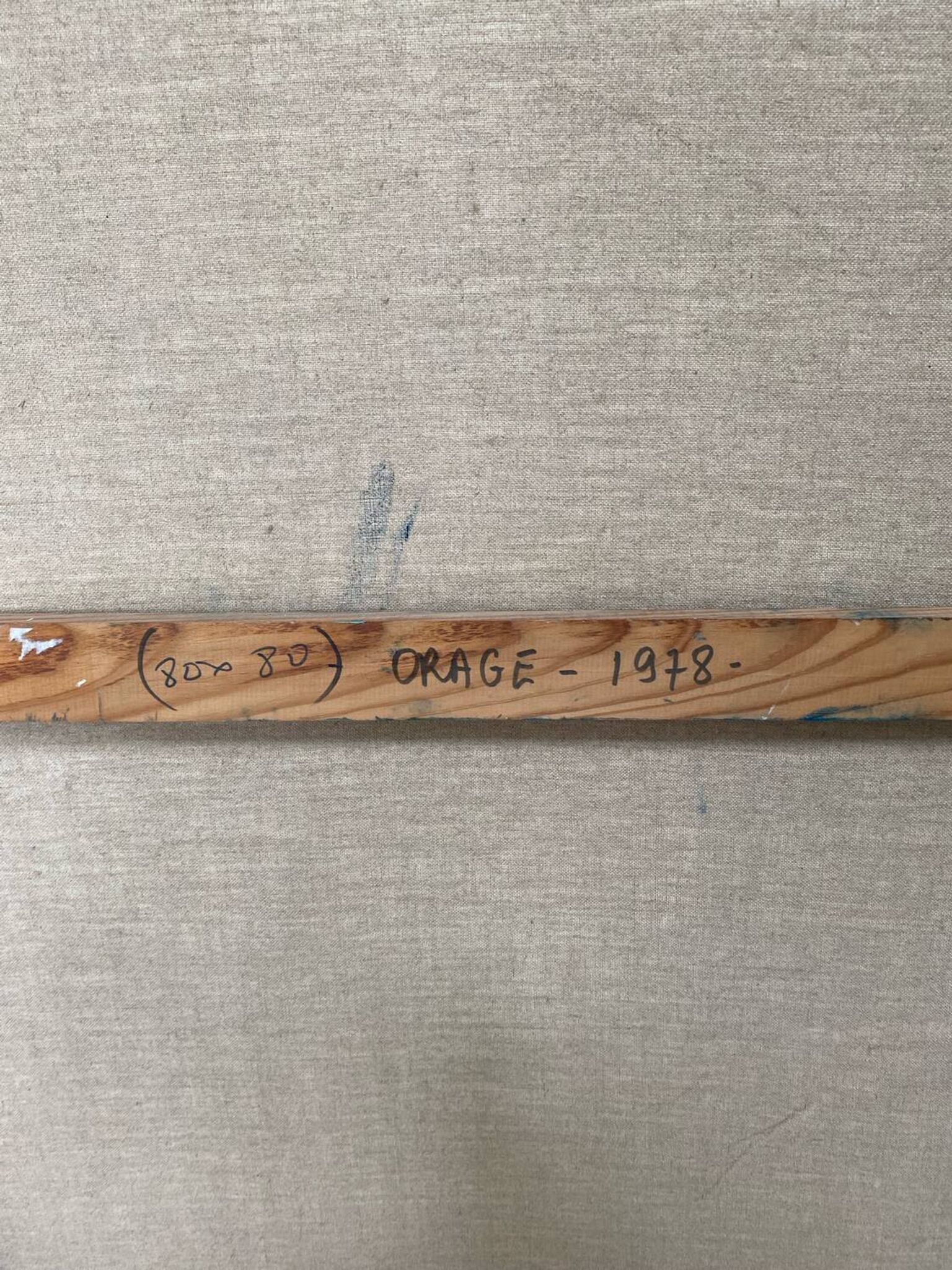Tableau éclairs