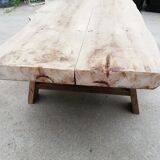 Table basse esprit primitif wabi Sabi