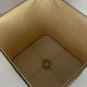 Midcentury Italian sculptural large table lamp with wood veneer shade