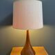Teak table lamp by Domus model 7442, 1970s