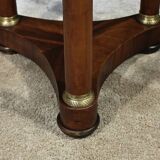 Tripod Pedestal Table in Mahogany, Empire Style – Early 20th Century