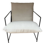 Upholstered armchair