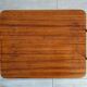 Table desserte porte-vinyles et platine vintage