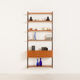 Teak wall unit with console by Kai Kristiansen for FM Mobler, 1960s.