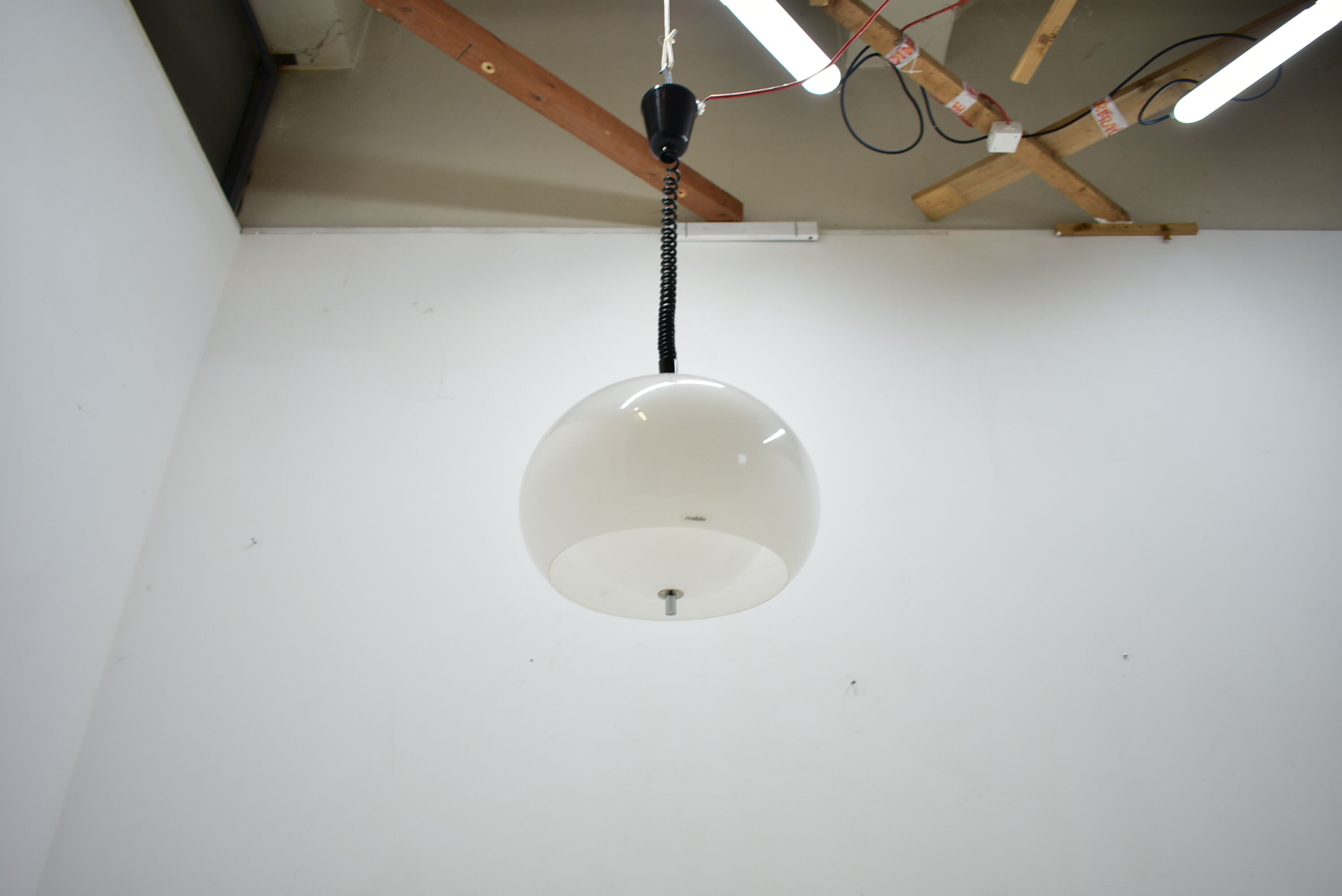 Midcentury Pendant Meblo, Design Harvey Guzzini, Italy, 1970s
