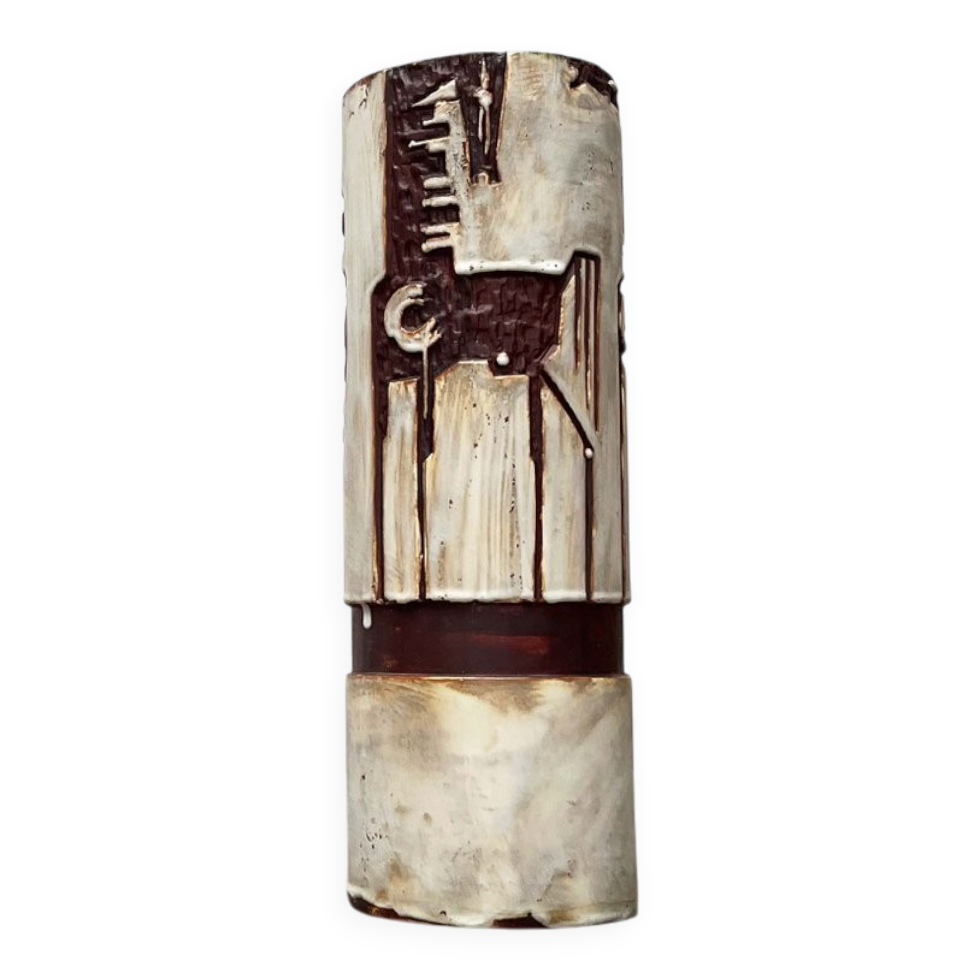 Mid-Century Modern German Studio Pottery Floor Vase by Helmut Friedrich Schäffenacker for Schäffenacker Keramik, 1960s