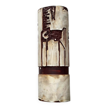 Mid-Century Modern German Studio Pottery Floor Vase by Helmut Friedrich Schäffenacker for Schäffenacker Keramik, 1960s