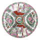 Decorative porcelain plate from Macau.