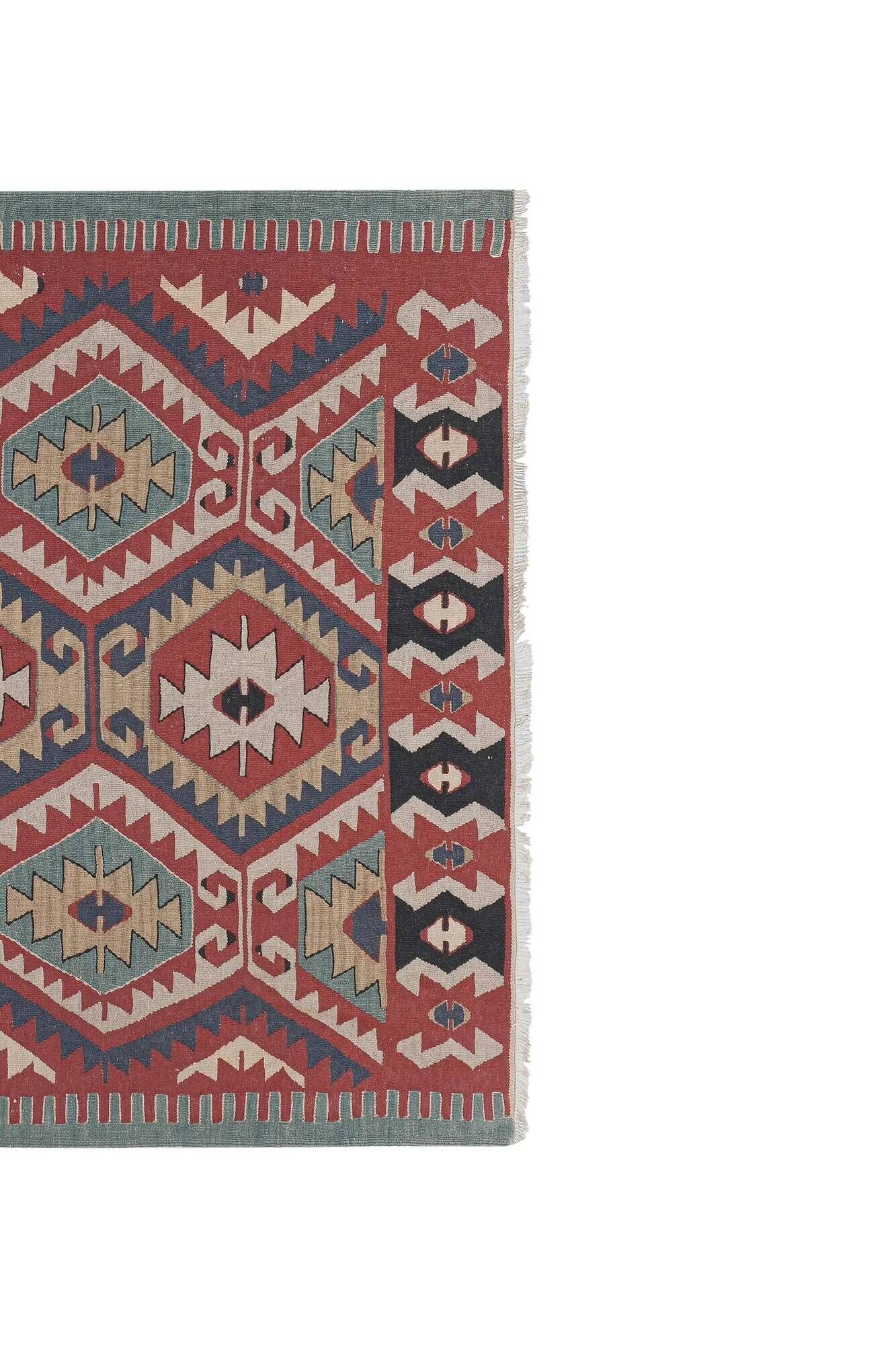 Vintage Turkish kilim, handwoven, 116x171 cm.