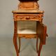 Walnut bedside table in Louis XV style 19th century
