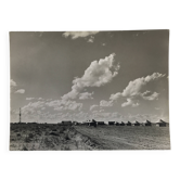 F. Schneider, Camp de forage en Algérie, années 60.  Tirage argentique NB