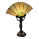 Lampe « éventail » art nouveau