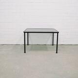 table basse vintage en métal noir