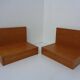 Teak Consoles with Drawers, 1960s, Set of 2