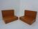 Teak Consoles with Drawers, 1960s, Set of 2