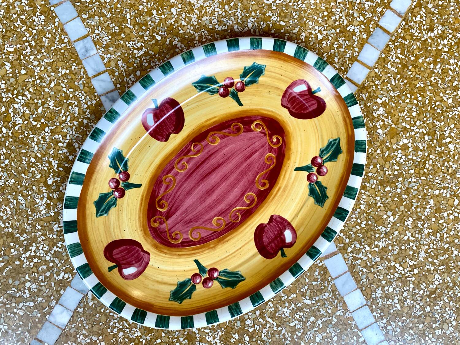 Large oval dish Villeroy & Boch Gallo Design