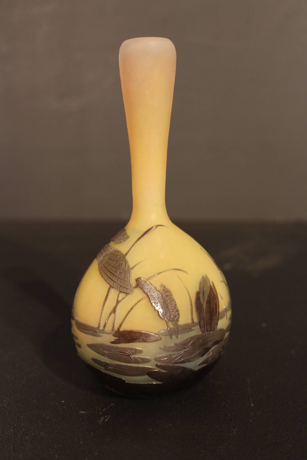 E.Gallé soliflore vase