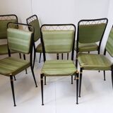 Set of 6 vintage 1950 chairs