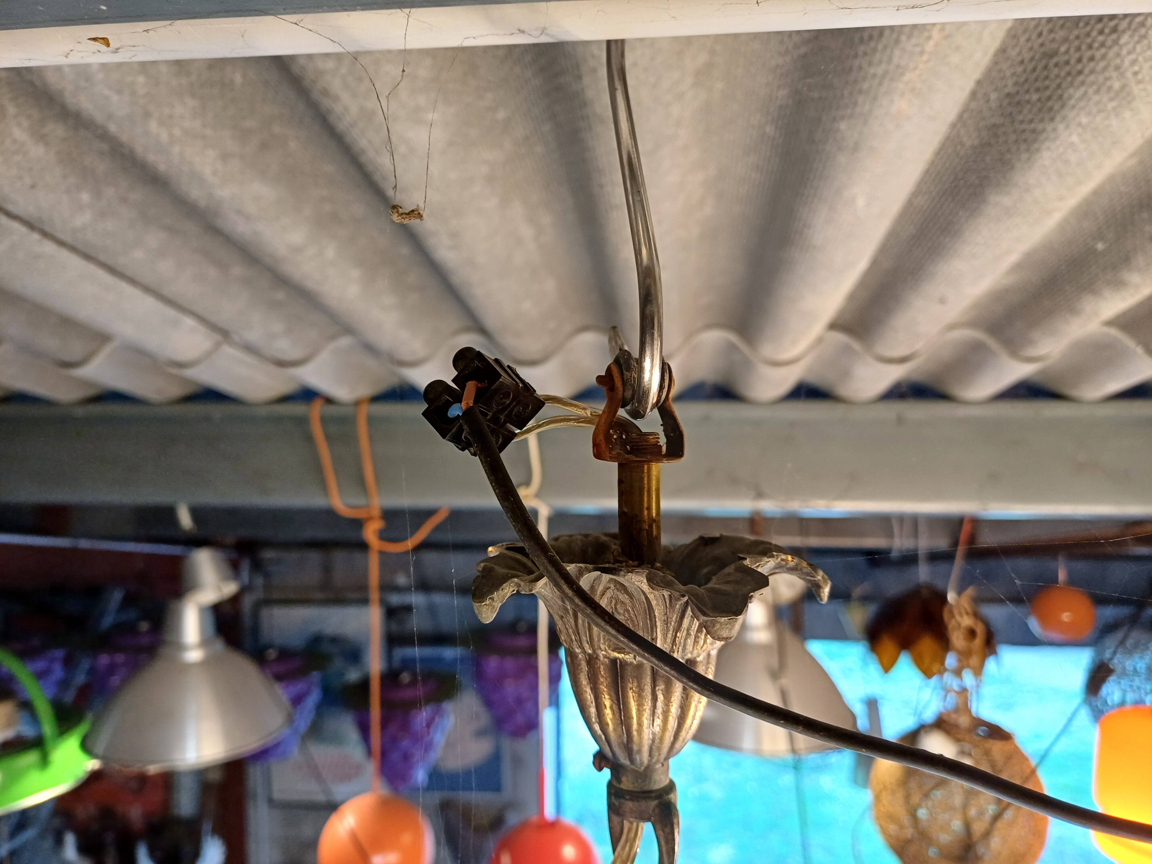 Hot Air Balloon Chandelier with Tassels