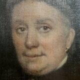 HST painting "Family Portrait" by Oswald Marie 1886