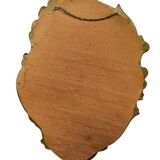 Vintage gold baroque mirror / wall mirror