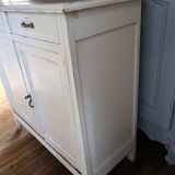 Parisian buffet in white wood