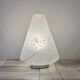 Vintage Murano Swirl Cone Lamp - Original Label - 1970s