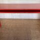 Red lacquered desk Conran Shop