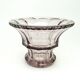 Art Deco vase, crystal, designed by J. Hoffmann, Bohemia, Czechoslovakia, 1930s