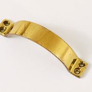 Up to 50 mid-century brass handles for doors, drawers, chests of drawers, Austria, 1950s.