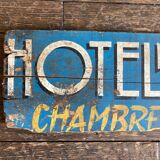 Sign Hotel Rooms for rent 1950