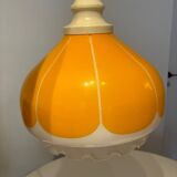 Suspension vintage opaline orange