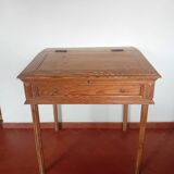 Old patinated writing desk