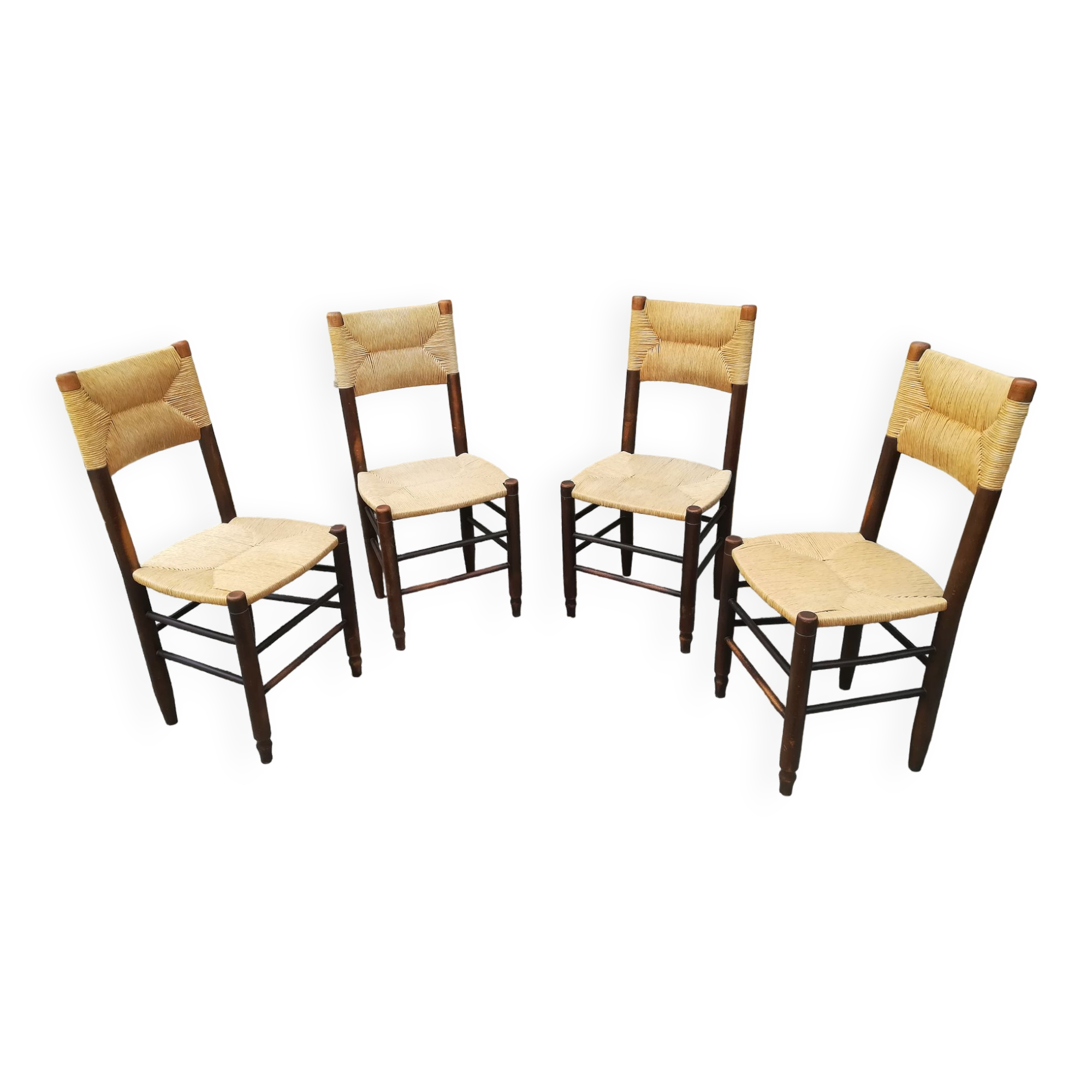 Straw chairs