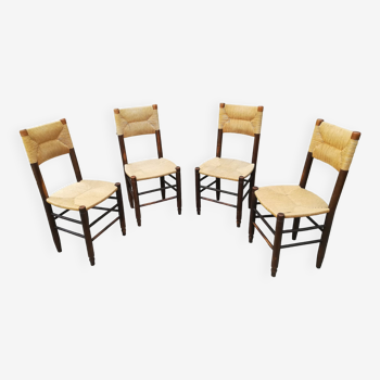 Chaises paillées