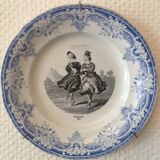Two decorative plates