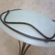 Frosted glass pendant light Maison Delmas