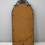 Miroir nordique en métal des années 50 – Design vintage