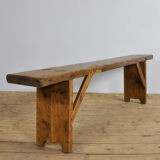 Vintage pine bench, 1930