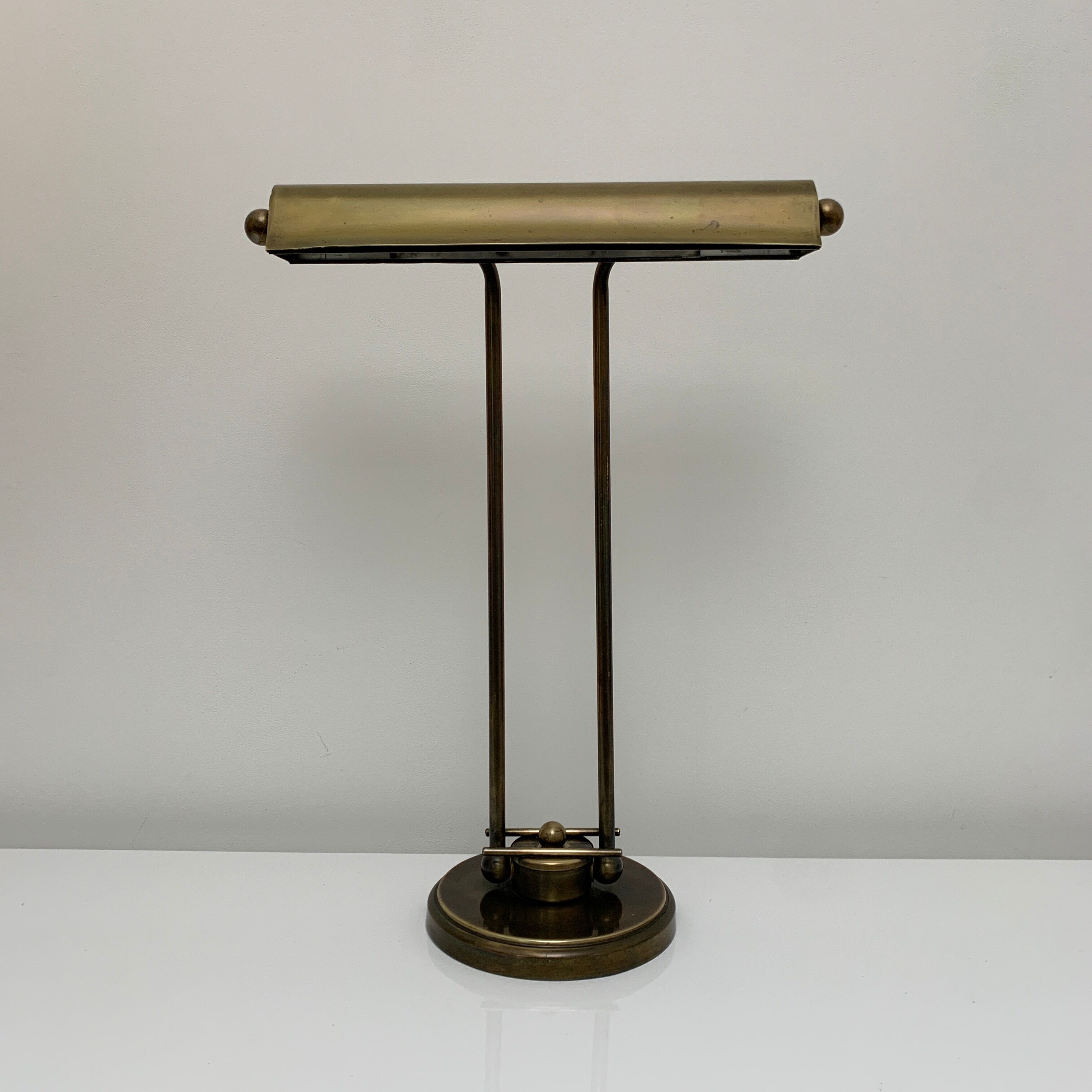 Brass desk lamp Art Deco